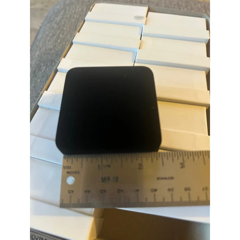 ULine Black Velvet Jewelry‎ necklace Box with White Outer Box Lot of 12 NIB